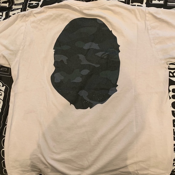Bape Camo logo shirt size L - Picture 4 of 4
